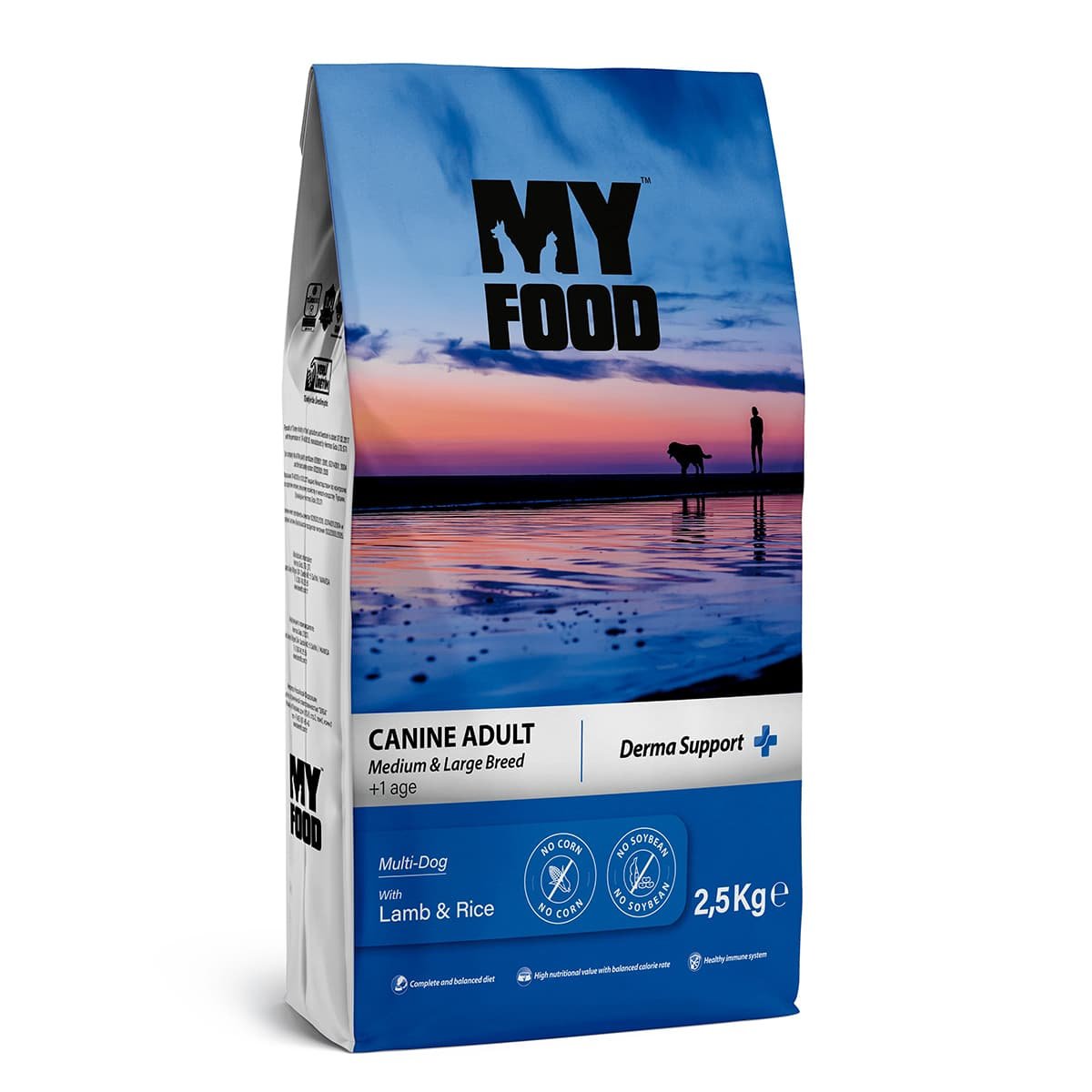 10-Myfood-Adult-Dog-Food-lamp-and-rice-2 Myfood Derma Support Ξηρά Τροφή για Ενήλικους Σκύλους Με Αρνί και Ρύζι 2.5kg