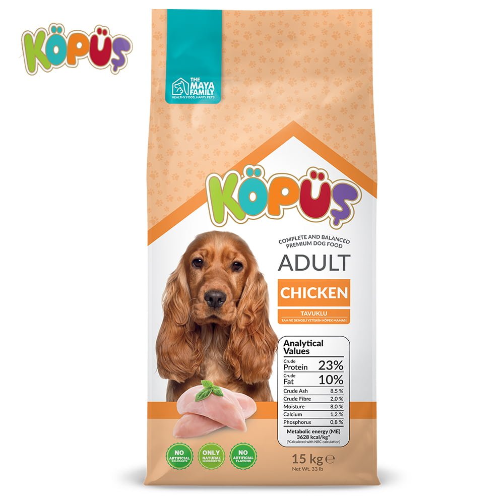162 Maya Family Kopus 15kg ξηρά τροφή για ενήλικους σκύλους με κοτόπουλο - Image 2