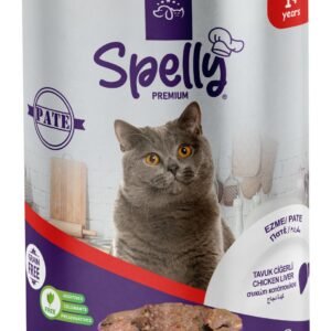 Spelly Premium Πατέ Συκώτι Κοτόπουλου για Ενήλικες Γάτες 400gr