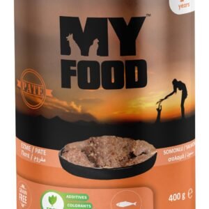 Myfood Grain Free 400gr Υγρή Τροφή για Ενήλικες Γάτες Πατέ Σολομού 12 τεμ