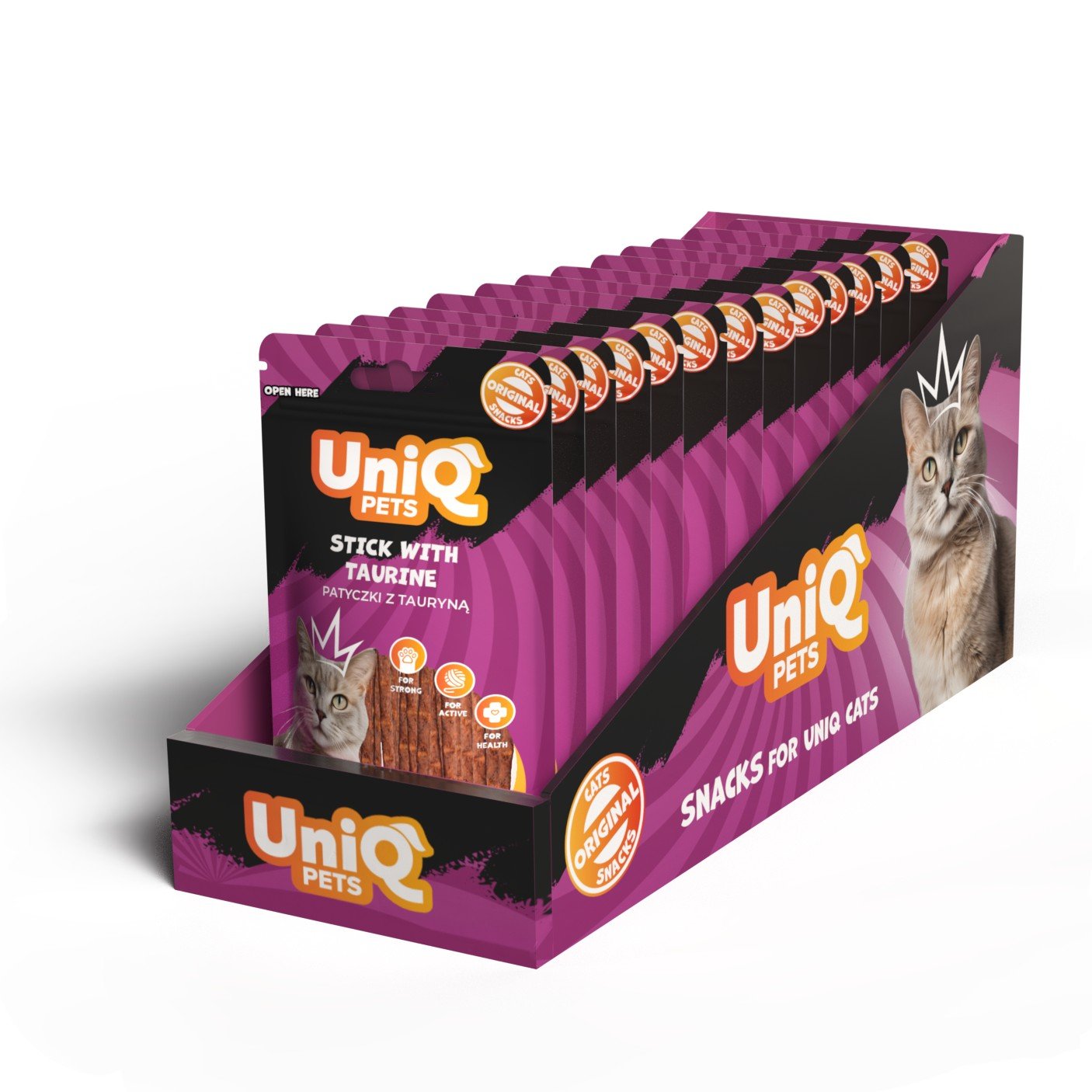 5503 5 Uniq 50gr Λιχουδιά για Γάτες Μαλακά Αστέρια με Αρνί και Ταυρίνη - Image 6