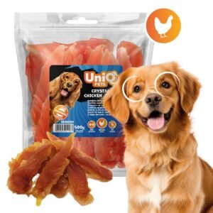 Uniq 500gr Λιχουδιά για Σκύλους Barbeque Πόδια Κοτόπουλου με Άσπρο Σουσάμι