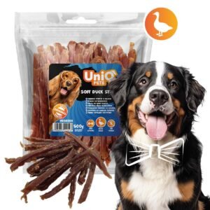 Uniq 500gr Λιχουδιά για Σκύλους Λωρίδες Πάπιας