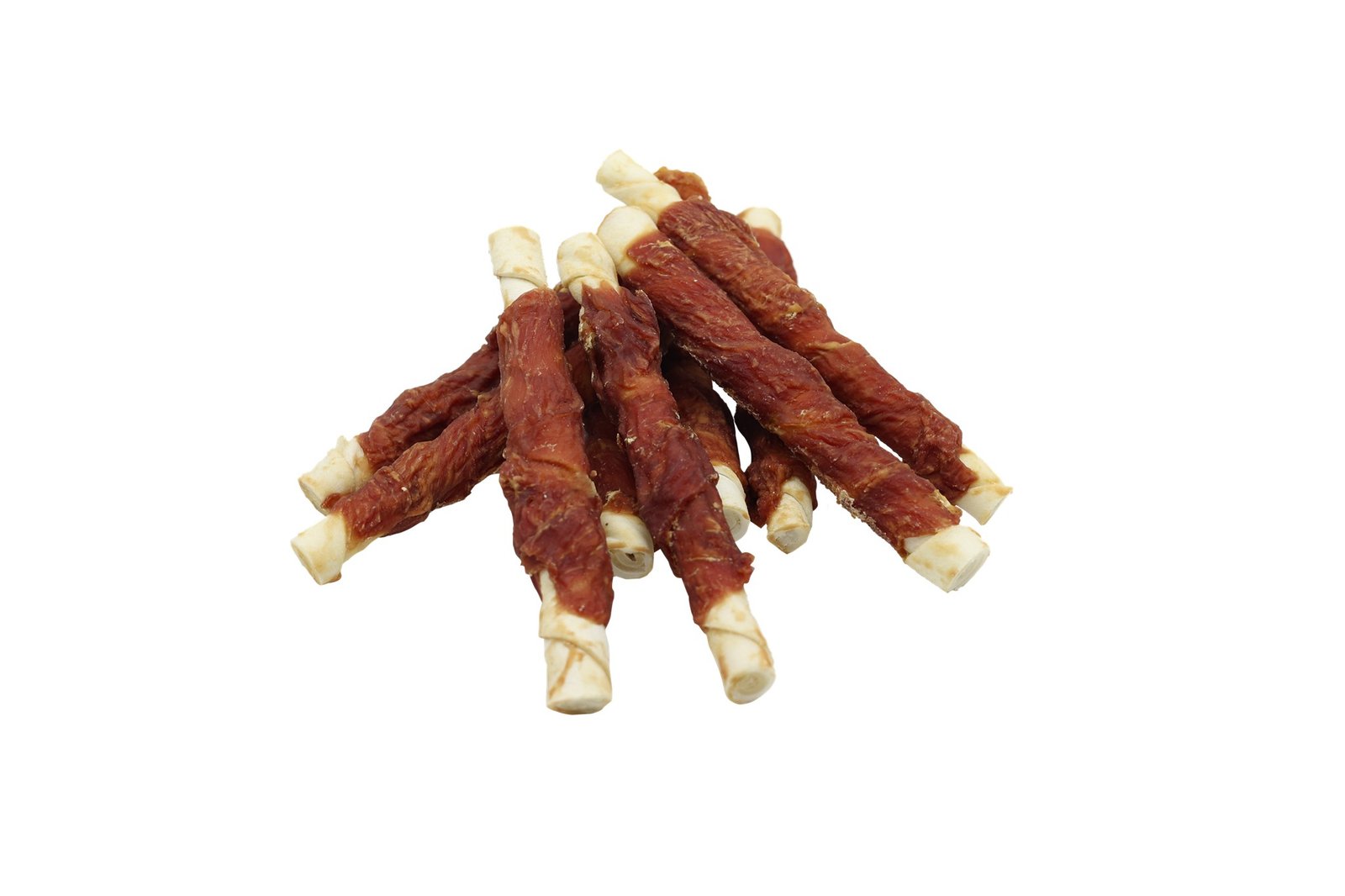 5522 3 Uniq 500gr Λιχουδιά για Σκύλους Στικς από Δέρμα Τυλιγμένα με Πάπια 17εκ - Image 4