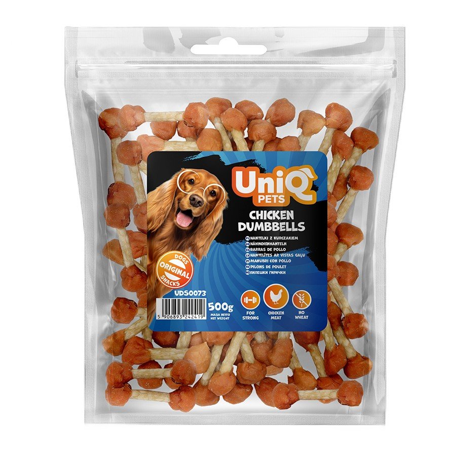 5545-2 Uniq 500gr Λιχουδιά για Σκύλους "Σχήμα Αλτήρα" με Κοτόπουλο