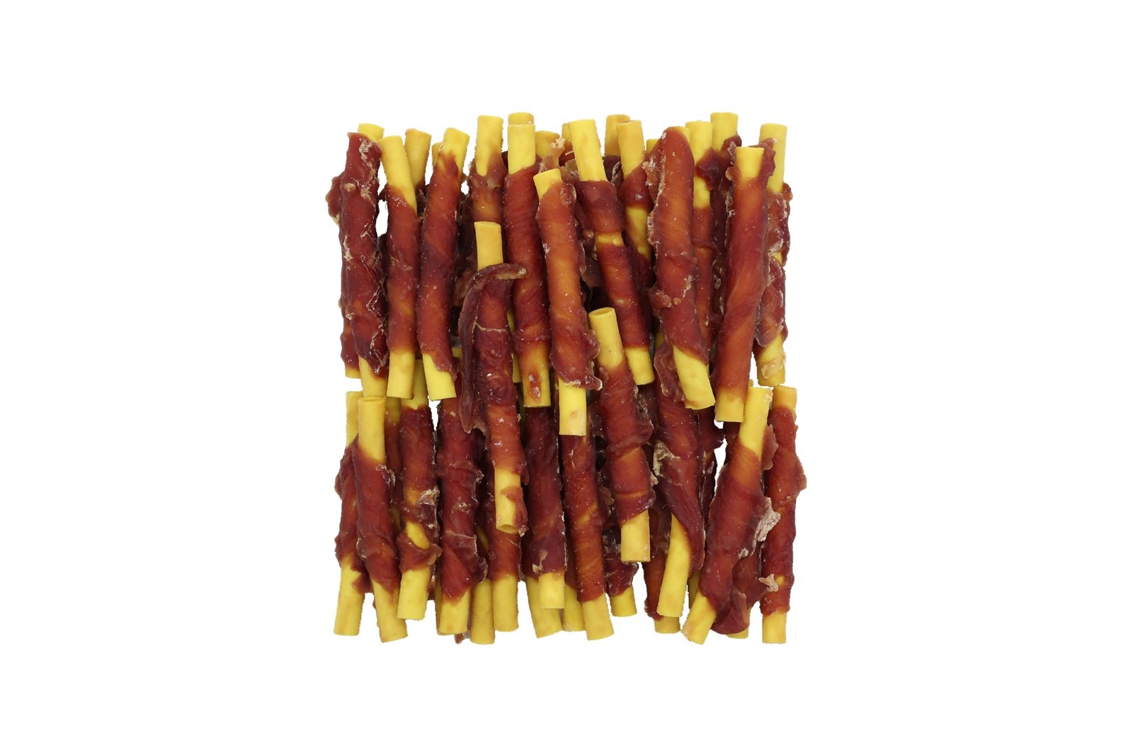 5552 2 Uniq 500gr Λιχουδιά για Σκύλους Σωλήνες Γλυκοπατάτας Τυλιγμένοι με Πάπια - Image 3
