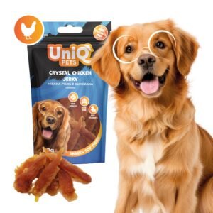 Uniq 80gr Λιχουδιά για Σκύλους Κομμάτια Κοτόπουλου