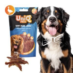Uniq 80gr Λιχουδιά για Σκύλους Μαλακά Κομμάτια Πάπιας