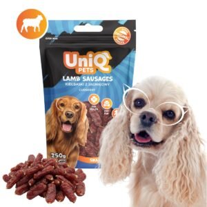 Uniq 250gr Λιχουδιά για Σκύλους Λουκάνικα με Αρνί