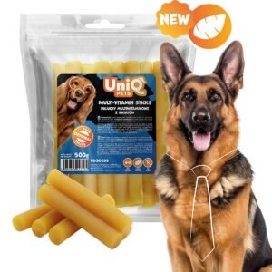 Uniq 500gr Λιχουδιά για Σκύλους με Θαλασσινά & Λαχανικά Πολυβιταμινούχα Στικς