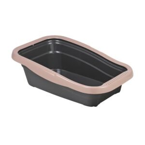Mps Τουαλέτα Γάτας Ανοιχτή Cleanstep Nella W/Frame Ροζ