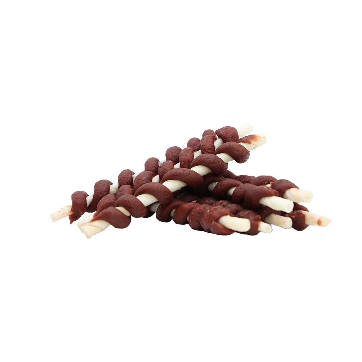 5755 3 Uniq 500gr Λιχουδιά για Σκύλους Στικς από Δέρμα Τυλιγμένα με Μοσχάρι - Image 3