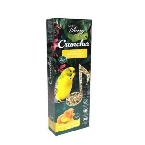 SING&SONG CRUNCHER 85gr Τροφή για Παπαγαλάκια 2 σε 1 με Α?
γό και Μέλι