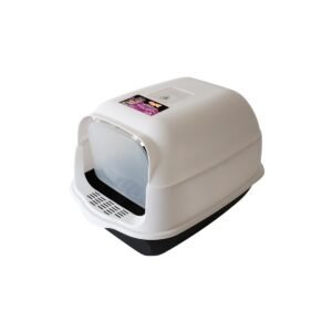 Uniq Τουαλέτα Γάτας Kittycabin Comfort Κλειστή με Φτυαράκι Μαύρο