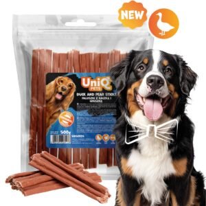 Uniq 500gr Λιχουδιά για Σκύλους Στικς με Πάπια και Αχλάδι