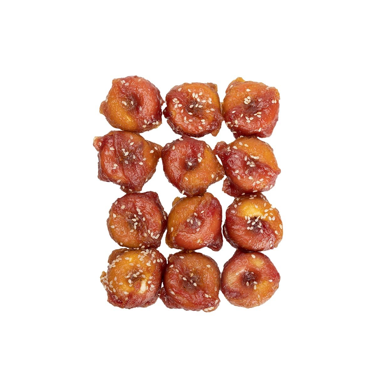 5799 4 Uniq 500gr Λιχουδιά για Σκύλους Bagels με Κοτόπουλο, Αρνί και Άσπρο Σουσάμι 4εκ - Image 4