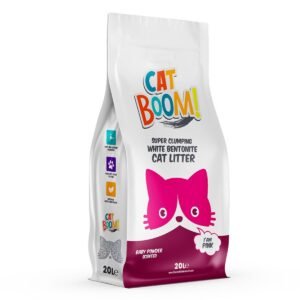 Cat Boom 20 LT Άμμος Γάτας Baby Powder