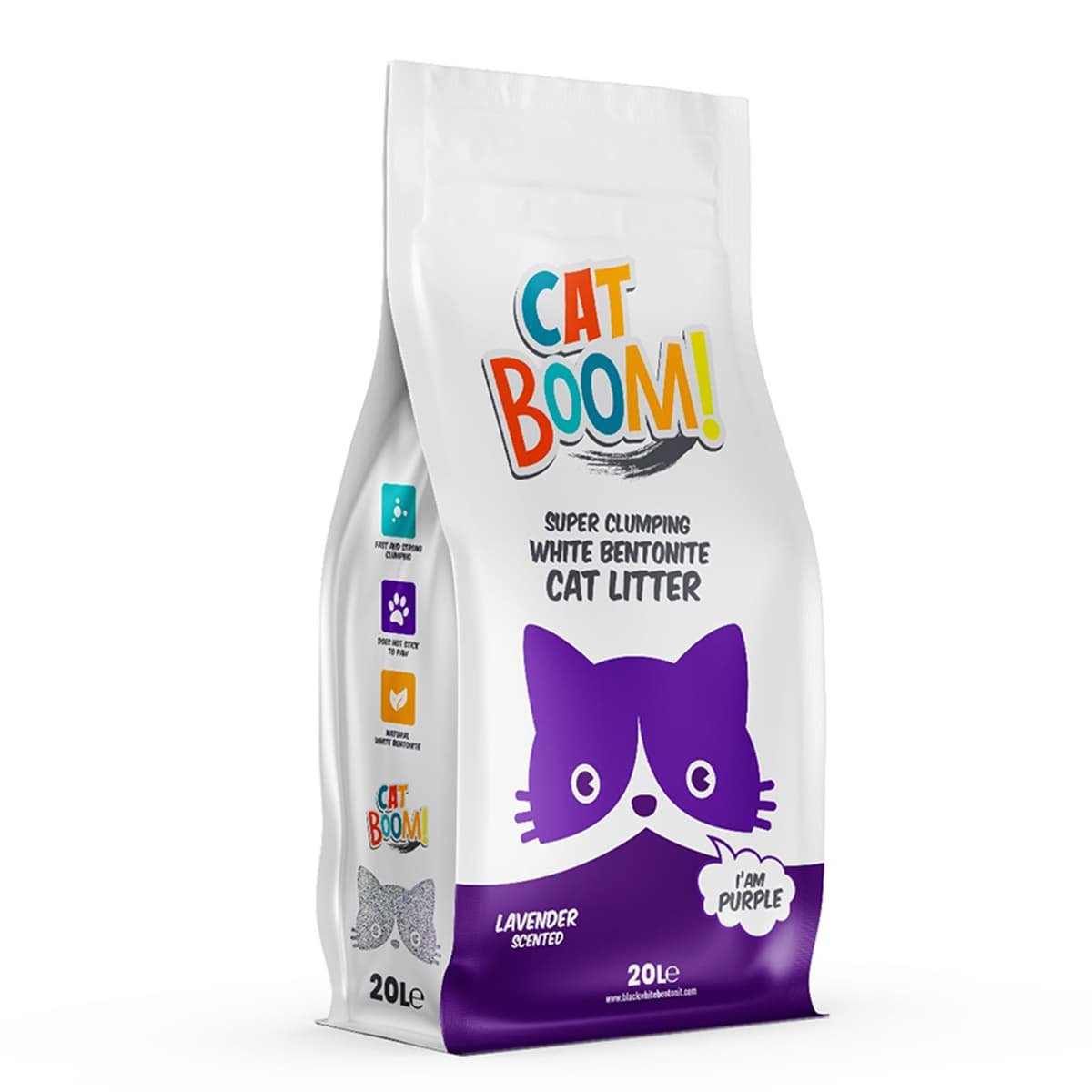 5873-1 Cat Boom 20 LT Άμμος Γάτας Lavender