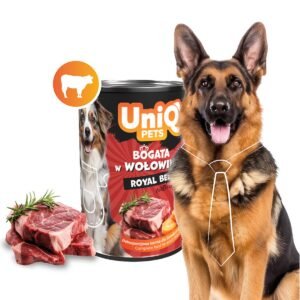 Uniq Πατέ 375gr για Ενήλικους Σκύλους με Μοσχάρι