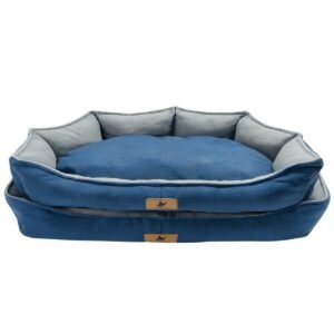 Robert Shop Collection Σετ Κρεβατιών Κατοικιδίων Αζαλέα Μπλε-Γκρι 2τμχ