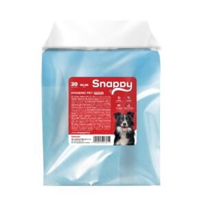 Uniq Snappy Pawdry Blue Επιδαπέδιες Πάνες Εκπαίδευσης Σκύλων 60×90cm 20τμχ