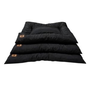 Robert Shop Collection Σετ Κρεβατιών Κατοικιδίων Αδιάβροχο Μαύρο 3τμχ