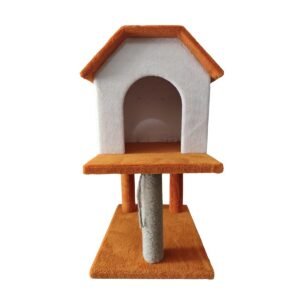 Robert Shop Collection Pawhouse/Γατόδεντρο Μονώροφο Με 1 Επίπεδο