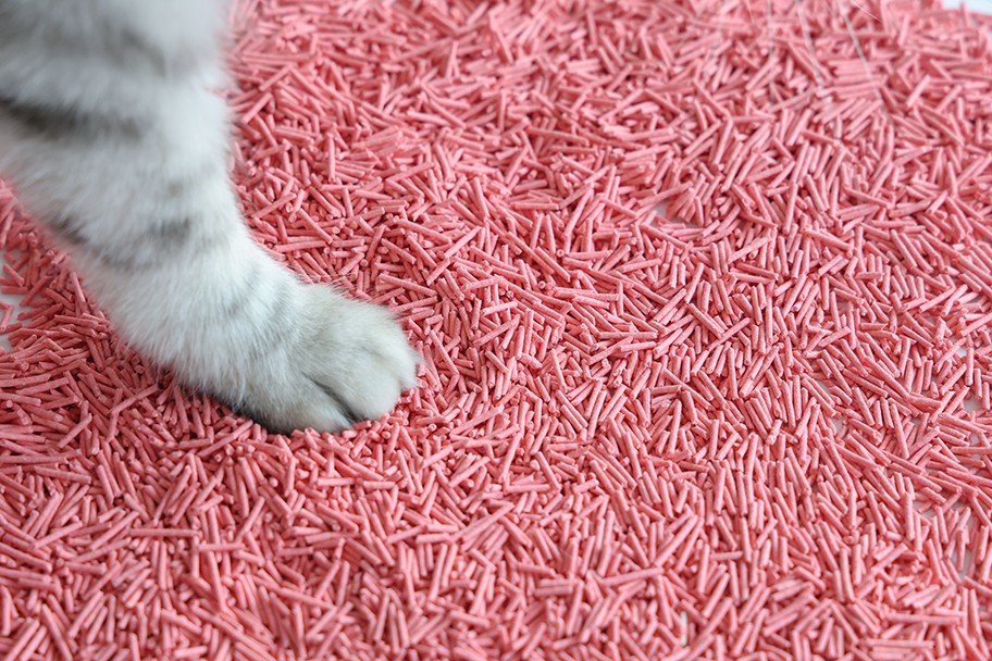 6101 6 Uniq Pets Βιοδιασπώμενο Τόφου 12 Lt Άμμος Γάτας Ροδάκινο - Image 6