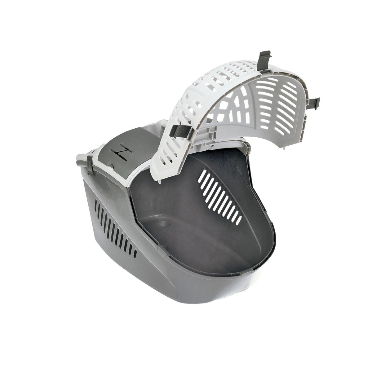6102 1 Uniq Pets Κλουβί Μεταφοράς Safeport Avior Χωρίς Bpa (Δισφαινόλη) Γκρι - Image 2