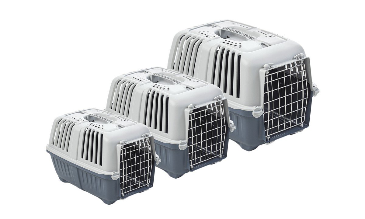 6103 1 Uniq Pets Κλουβί Μεταφοράς Πρακτικό Μοντέλο 1 Metal Σκούρο Μπλε - Image 2