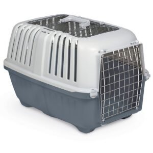 Uniq Pets Κλουβί Μεταφοράς Πρακτικό Μοντέλο 3 Ανοιγόμενο Σκούρο Μπλε