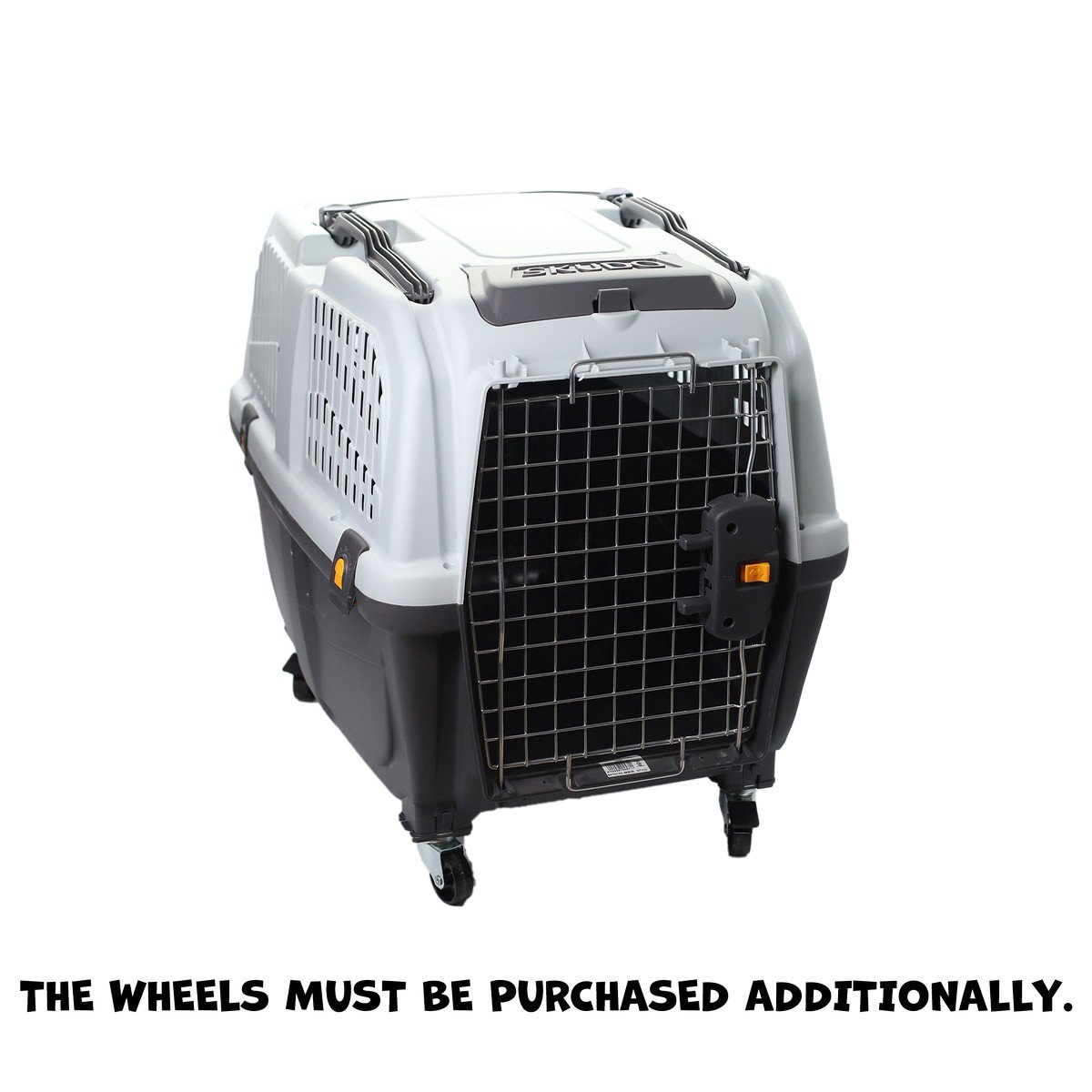 6109 3 Uniq Pets Κλουβί Μεταφοράς Skudo Fly 7 Iata Γκρι - Image 3