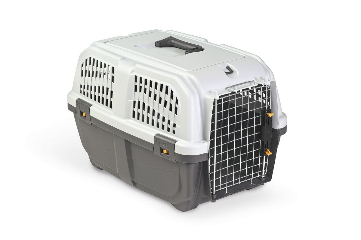 6110-3 Uniq Pets Κλουβί Μεταφοράς Skudo Fly 3 Iata Γκρι
