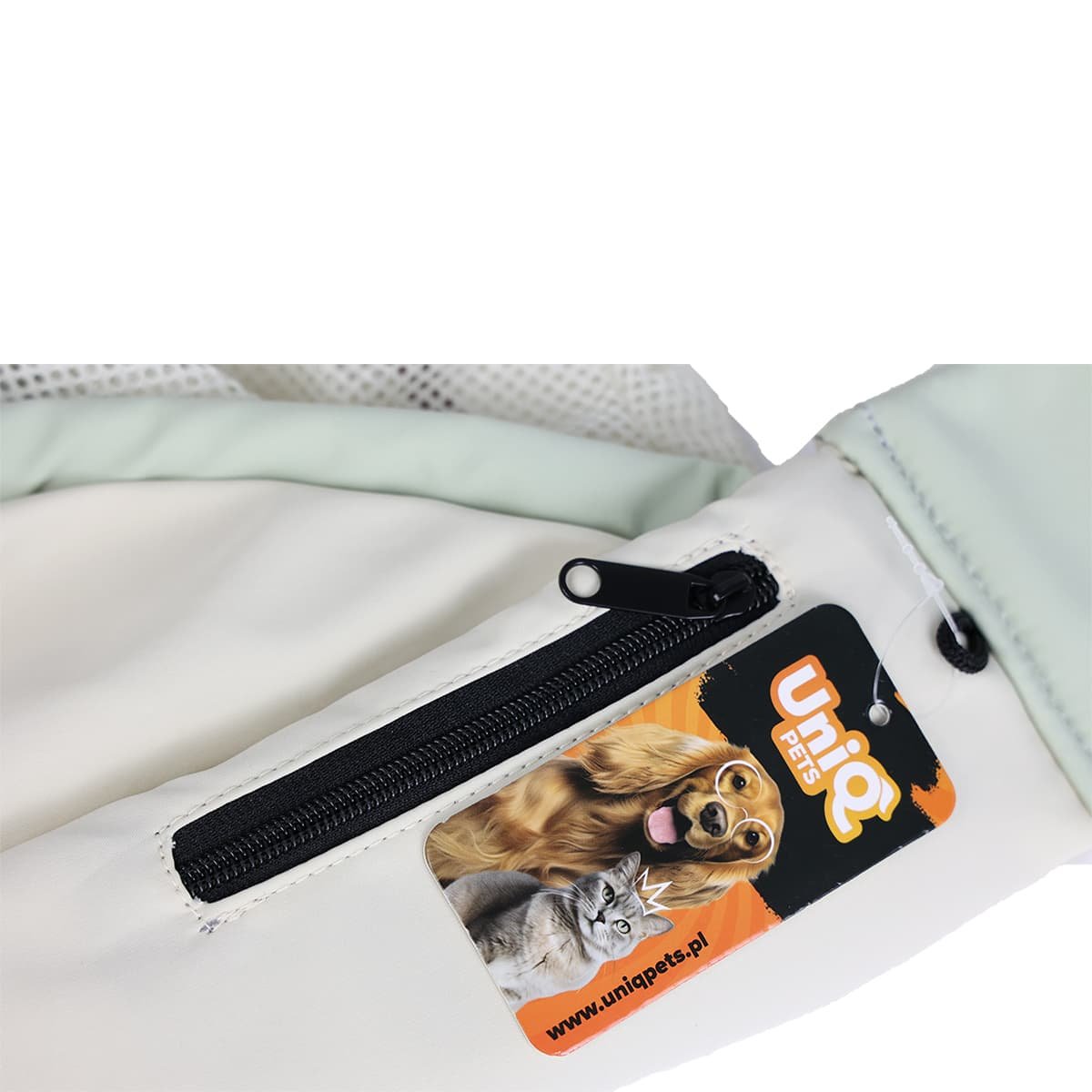 6214 3 Uniq Τσάντα Μεταφοράς FURPOUCH PAWPOCKET Ρυθμιζόμενος Μάρσιπος Αγκαλιάς Ανοιχτό Πράσινο - Image 3