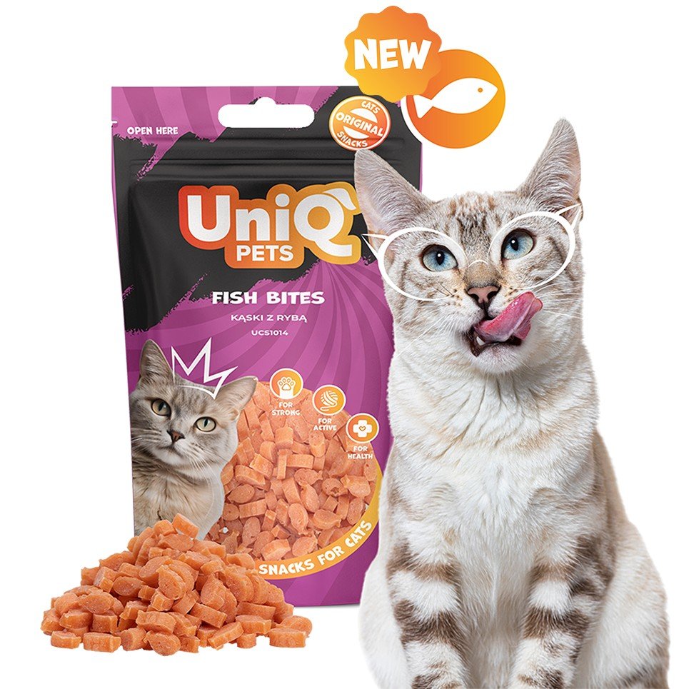 6269-3 Uniq Mimi 50gr Λιχουδιά για Γάτες Μπουκιές Ψαριού