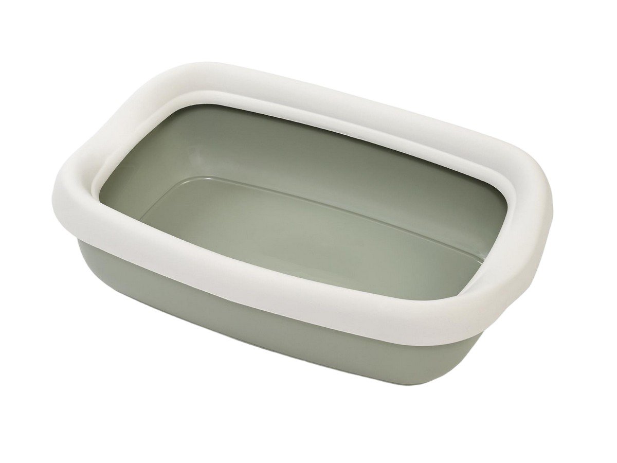6276-1 Uniq Λεκάνη Υγιεινής Γάτας Cleanstep Beta Maxi BPA Free Πράσινη 49x39x13cm