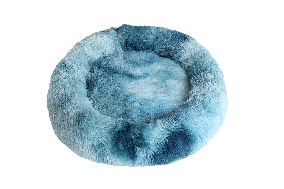 6286-4 Uniq Comfydonut Cozy Μπλε Κρεβάτι Κατοικιδίων 70x70x15cm για Κατοικίδια έως 15kg large