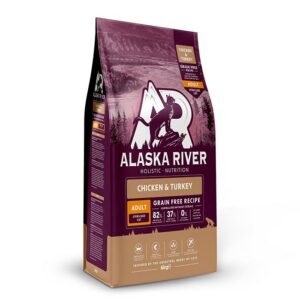 alaska river grain free cat adult sterilised chicken & turkey 6kg