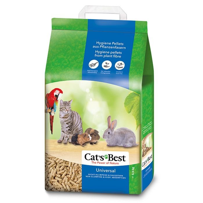 cats best universal 10l 5.5kg Άμμος Γάτας βιοδιασπώμενο pellet κατάλληλο και για τρωκτικά και πτηνα cats best universal 10l 5.5kg Άμμος Γάτας βιοδιασπώμενο pellet κατάλληλο και για τρωκτικά και πτηνα