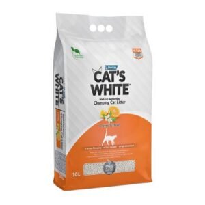 cats white marseille soap Άμμος γάτας με μπετονίτη και άρωμα πορτοκαλιού 10lt