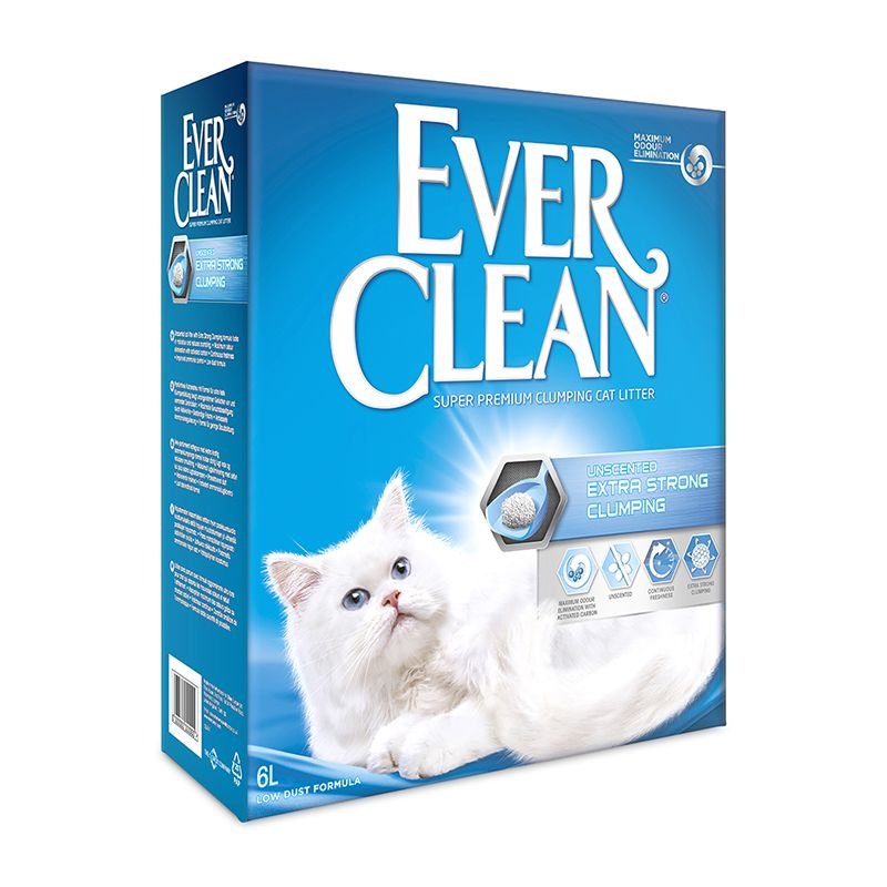 everclean extra strong unscented Άμμος Γάτας αυτοσυγκολλούμενη χωρίς άρωμα 6lt everclean extra strong unscented Άμμος Γάτας αυτοσυγκολλούμενη χωρίς άρωμα 6lt
