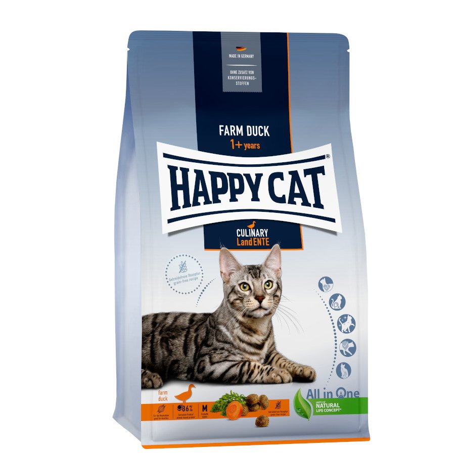 happy cat adult Ξηρά Τροφή για ενήλικες γάτες με εύπεπτη πάπια happy cat adult Ξηρά Τροφή για ενήλικες γάτες με εύπεπτη πάπια