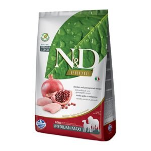 n&d prime dog adult medium maxi με Κοτόπουλο 12kg