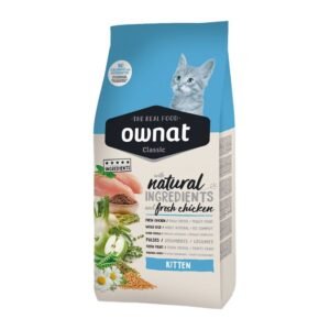 ownat classic cat kitten 1.5kg Ξηρά Τροφή για ανήλικες έγκυες και θηλάζουσες γάτες