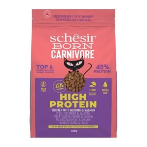 schesir cat born carnivore Κοτόπουλο & Ρέγγα 1.25kg