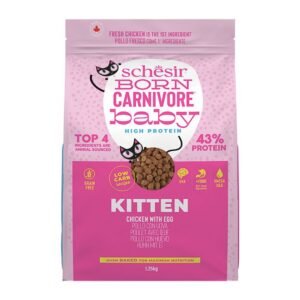schesir kitten born carnivore Κοτόπουλο & Αυγό 1.25kg