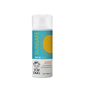 top dog sunsafe spf30 Αντιηλιακό Κατοικιδίων uva & uvb προστασία δέρματος και τριχώματος