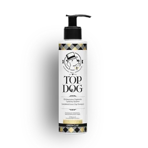 top dog Εξειδικευμένο Σαμπουάν Κατοικιδίων green clay 250ml