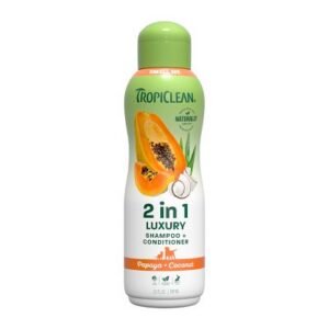 tropiclean Σαμπουάν & Μαλακτικό papaya & coconut