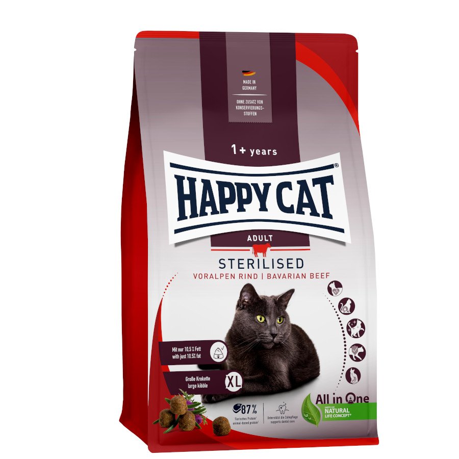 happy cat sterilized adult beef happy cat sterilized adult beef